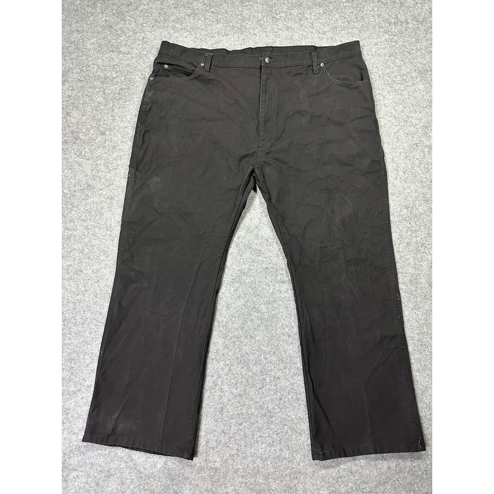 Genuine Dickies Mens Black Carpenter Work Pants 44x30 EU1939RBK Utility Stretch‎